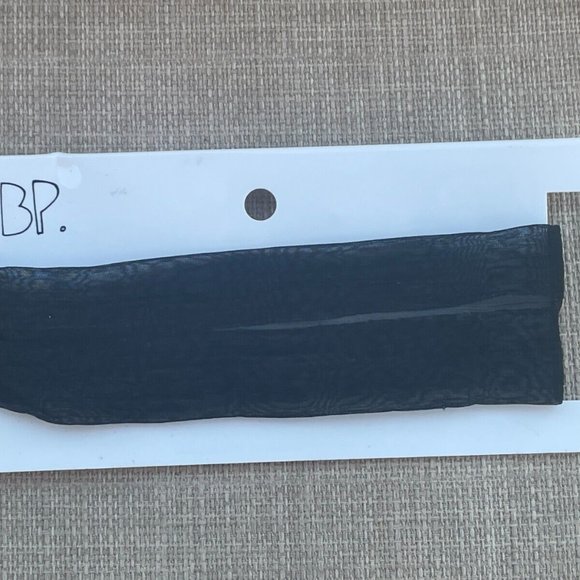 Nordstrom BP Women Choker Necklace Jewelry Black Net Wide Choker New - Picture 2 of 10